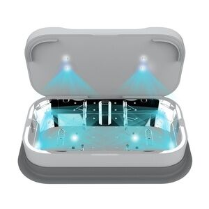 ✨✨Dual Electronics UV Phone Sanitizer for Car/Home UseWireless Phone Charg…